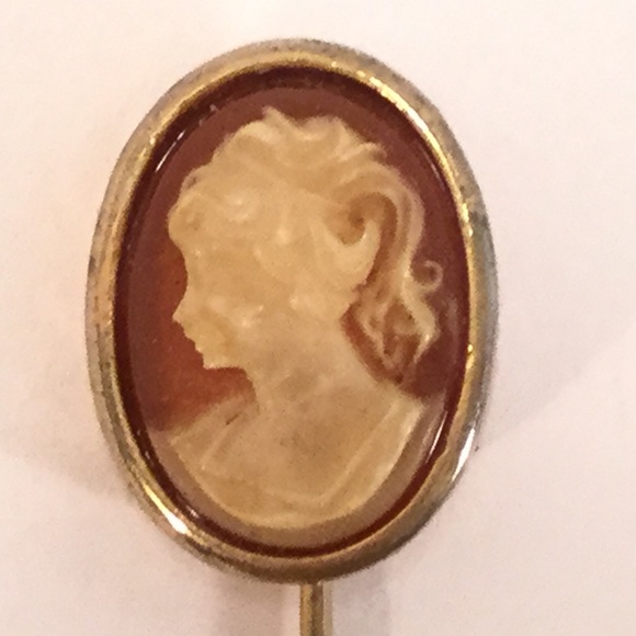 Vintage Jewelry Vintage Cameo Stick Pin Poshmark